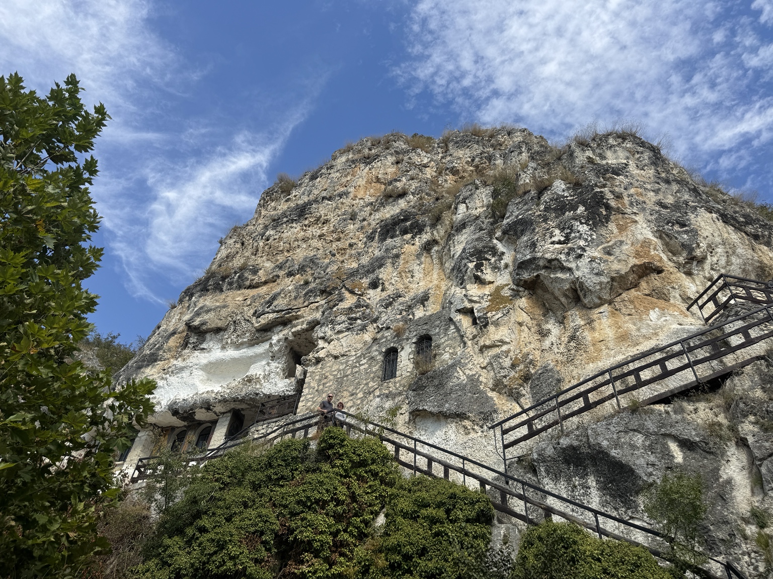 Basarbovo Rock Monastery on our private day trip from Bucharest