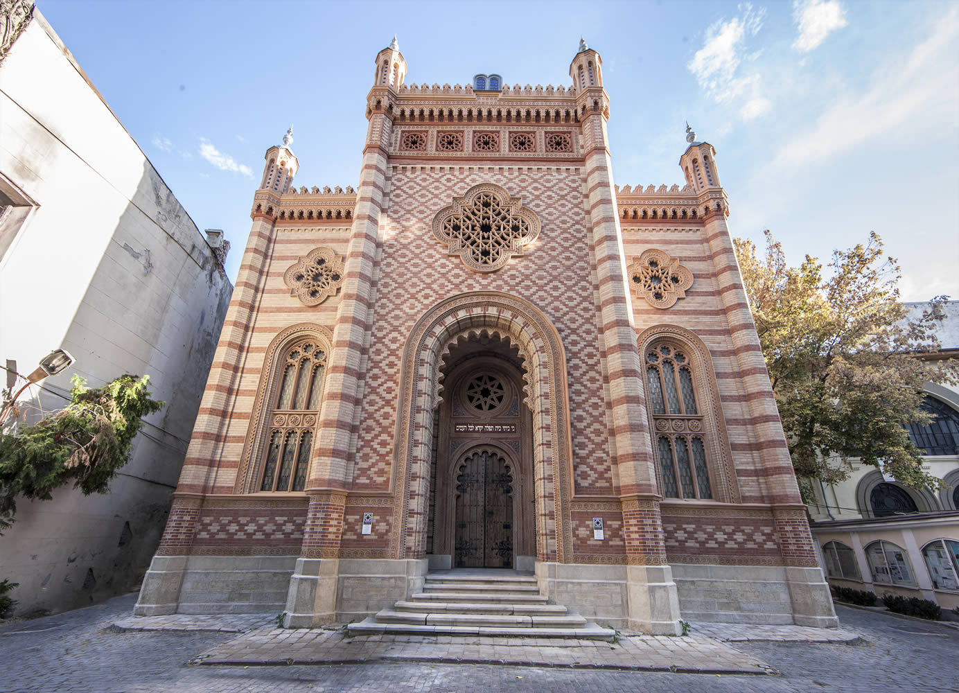 The historic Choral Temple synagogue in Bucharest