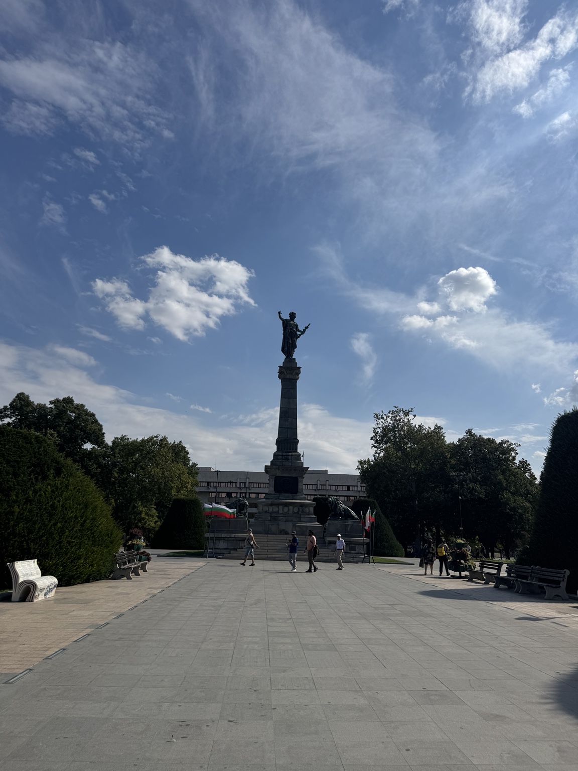 Liberty Monument in Freedom Square, Ruse